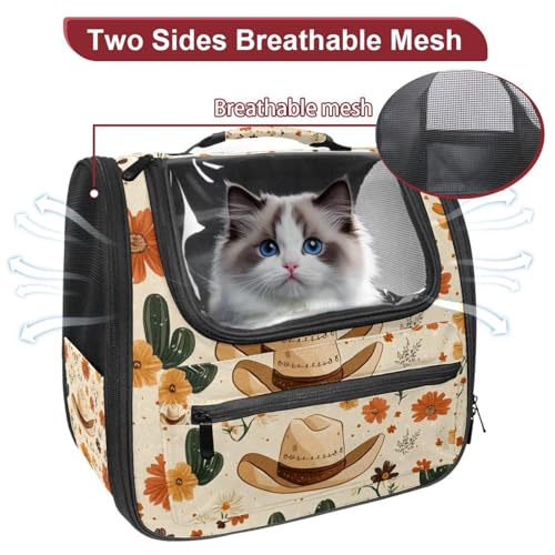 Halloween Pet Carrier Airline Approved Pet Carrier Bag Dog Carrier for Small Medium Cats Dogs Puppies Kitten - Image 47