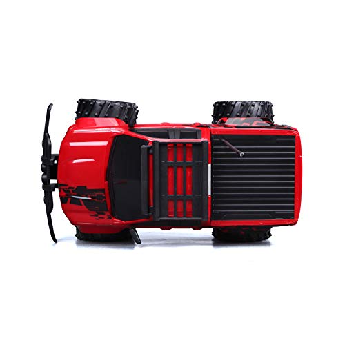 Maisto Tech R/C 1:16 Scale 2.4 GHz Off Road 2019 Chevrolet Silverado, Red - Image 14
